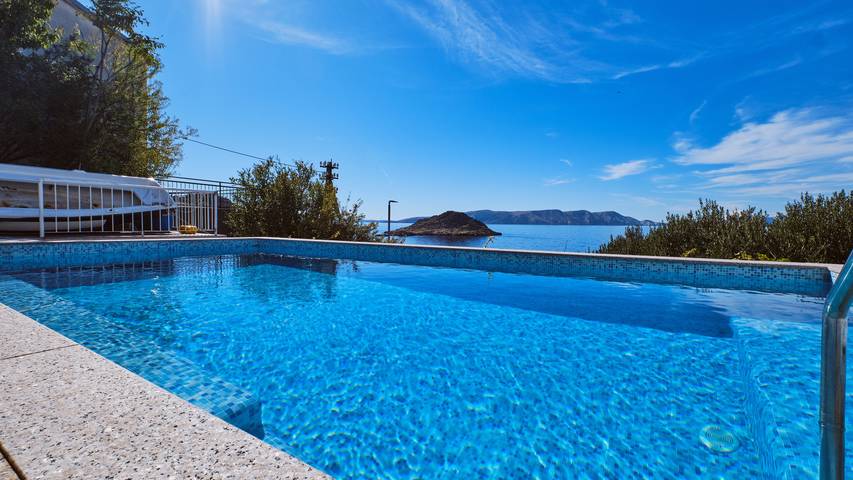 Ganze Wohnung, Apartman Arnia pool&beachfront by Villas Guide in Sveti Juraj, Naturpark Velebit