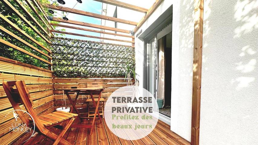 Gîte pour 2 personnes, avec terrasse à Bourgoin-Jallieu - 3