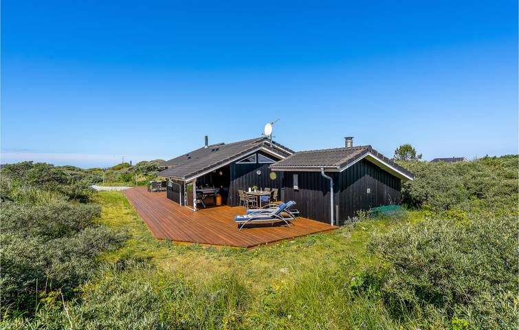 Ferienhaus für 8 Personen, mit Terrasse und Sauna sowie Whirlpool, mit Haustier in Nørlev Strand - 4