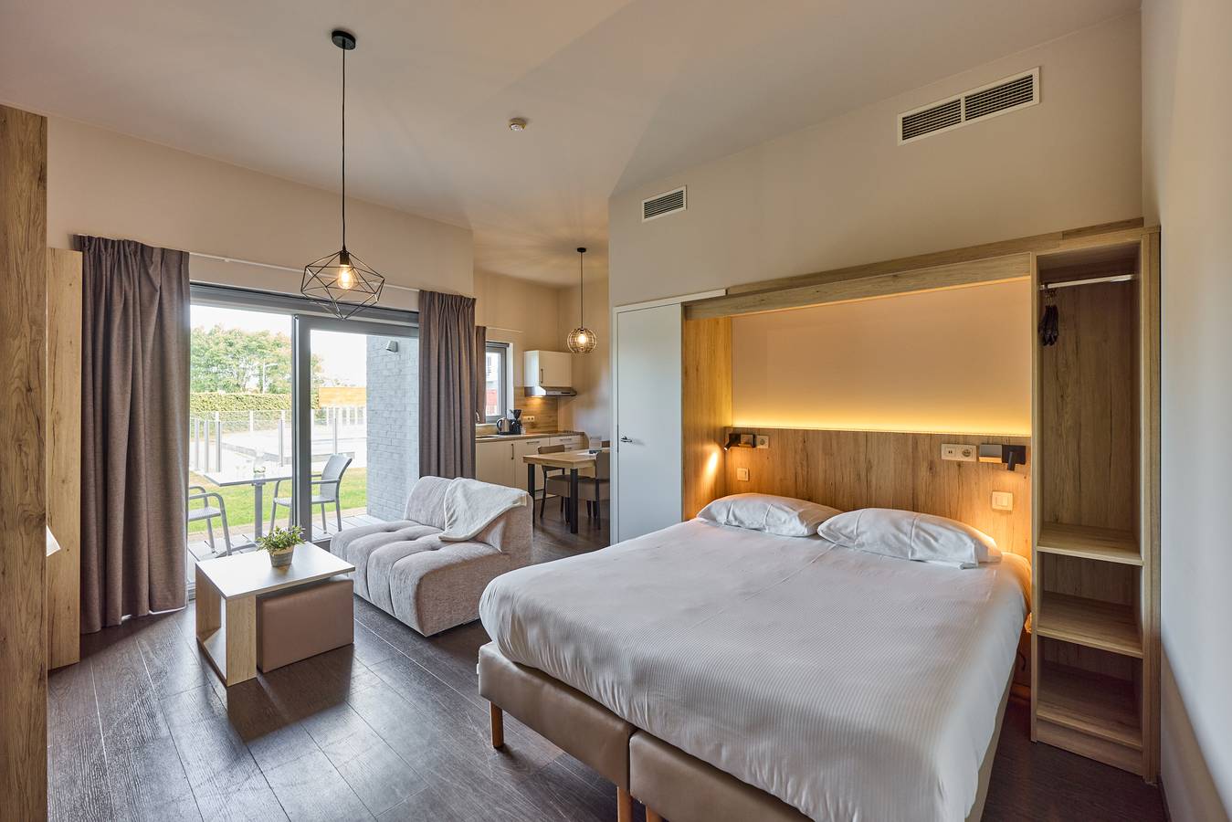 Holiday Suites Zeebrugge — Barrierefreies Studio | 2 Personen in Brügge, Belgische Küste