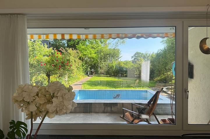 Ferienhaus für 4 Personen, mit Sauna und Garten, mit Haustier in Kanton Zürich