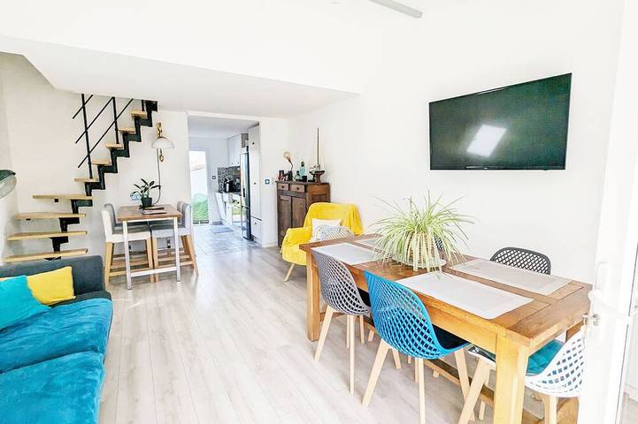 Maison de vacances pour 4 personnes, avec jardin et terrasse, animaux acceptés