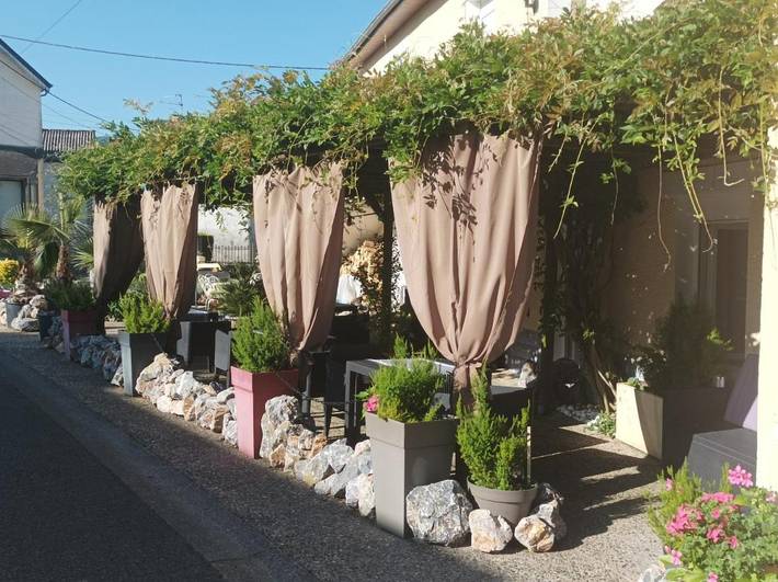 Hôtel pour 2 personnes, avec Terrasse et Vue à Poueyferré