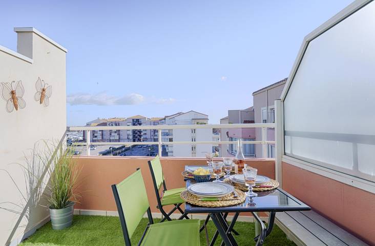 Gîte pour 4 personnes, avec balcon à Frontignan - 4