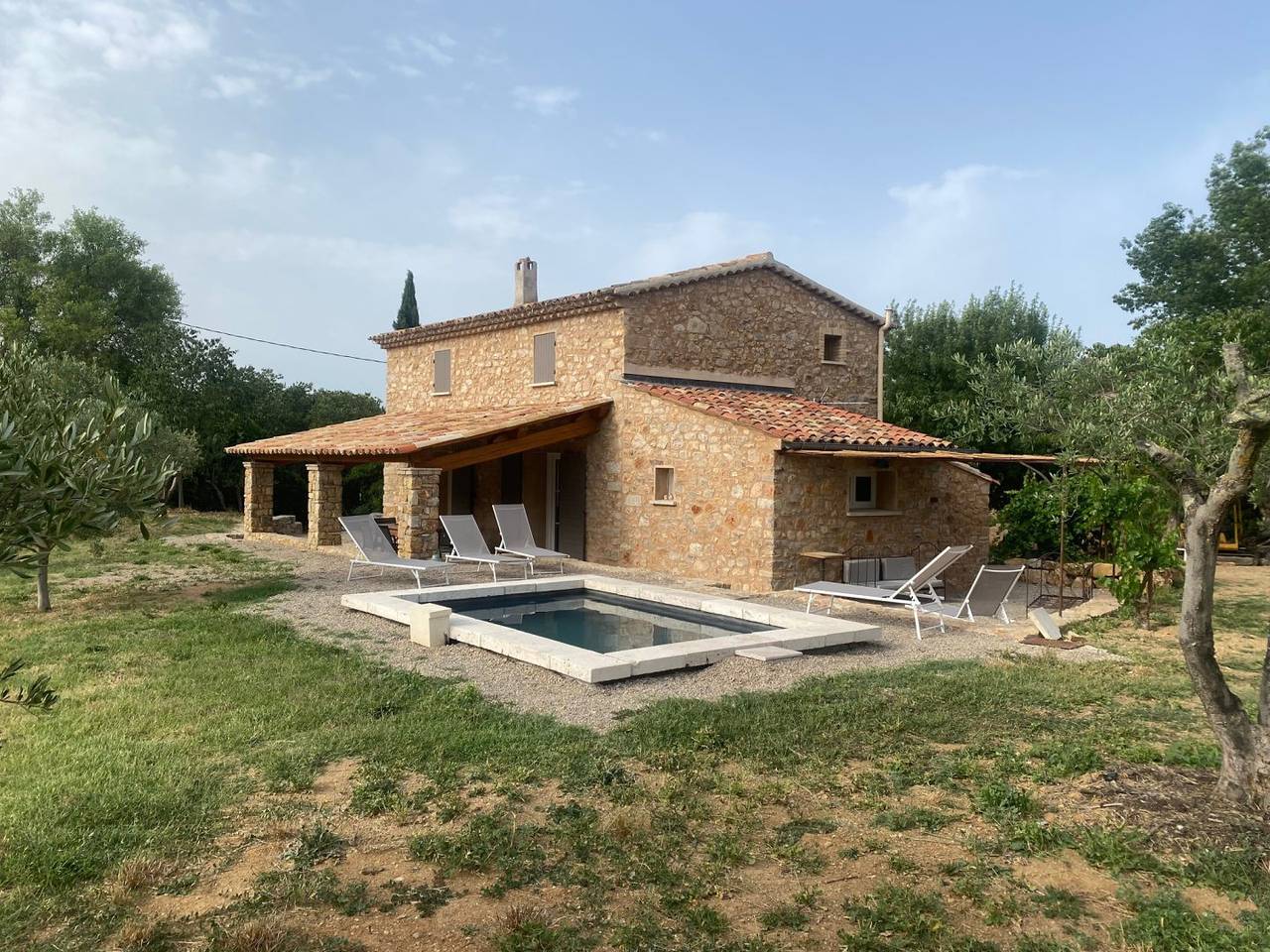 Bastidon avec piscine, calme, oliviers et vignes in Le Thoronet, Région de Draguignan