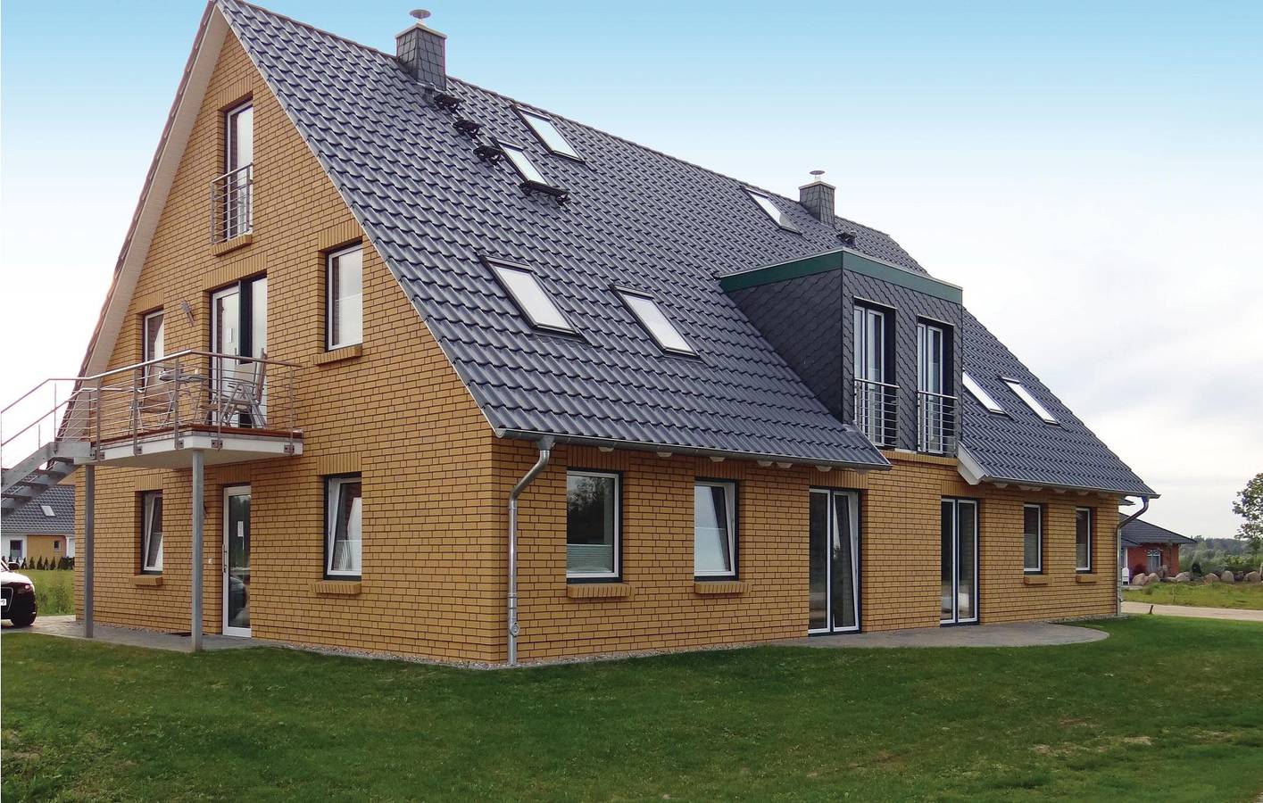Ganze Ferienwohnung, Modernes Apartment mit Parkplatz, TV und Internet in Süderholz, Vorpommern-Rügen