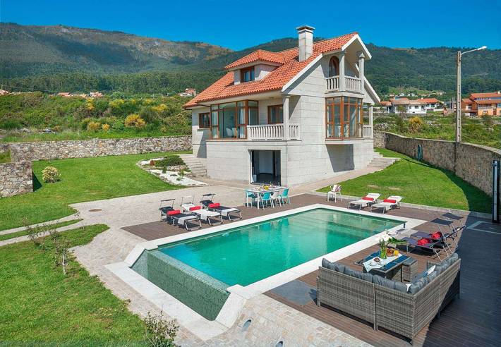 Casa de vacaciones para 7 personas, con Jardín en Oia (Pontevedra)