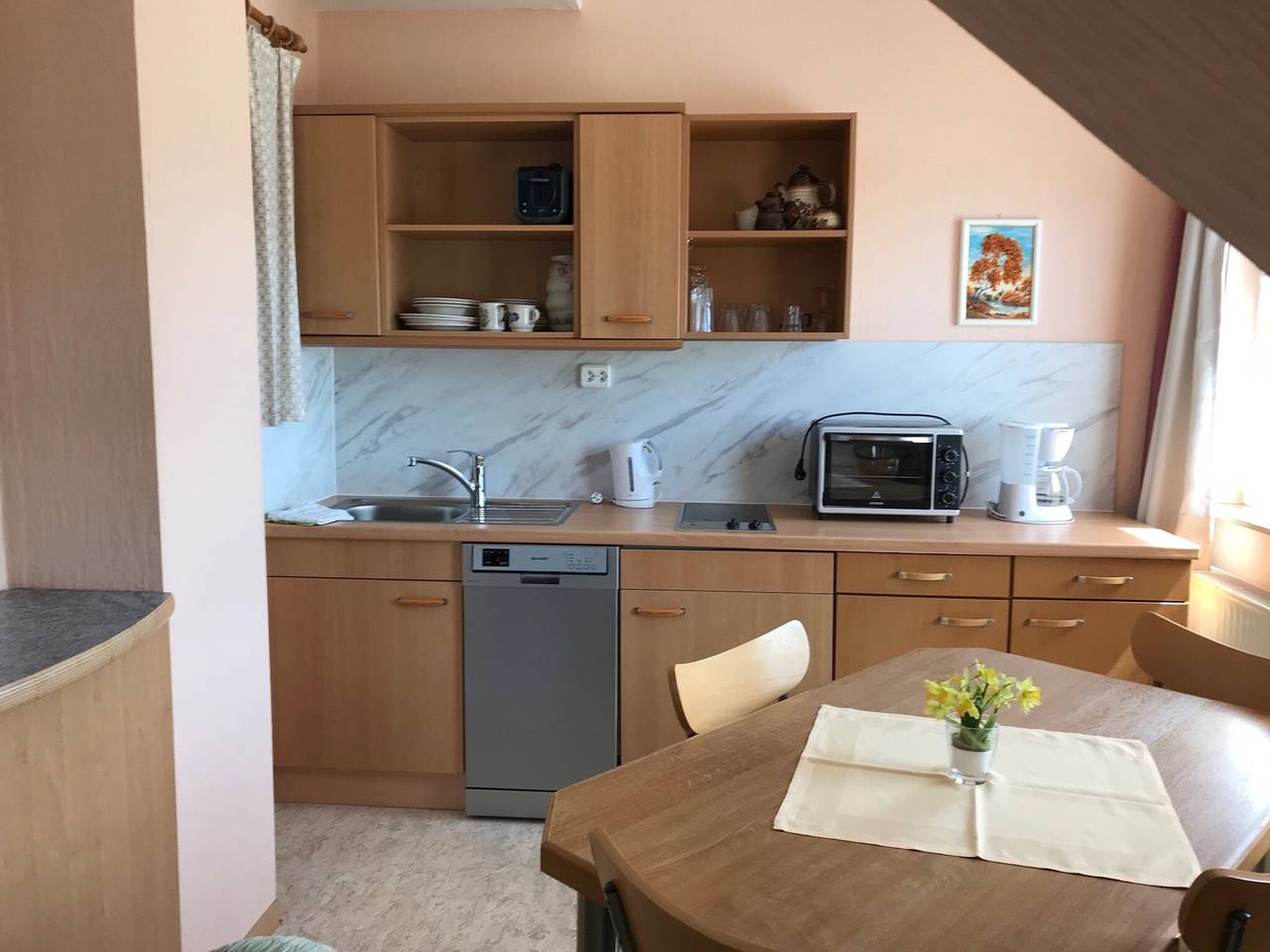 Ganze Wohnung, Wohnung mit eigener Terrasse in Homberg in Homberg, Knüllgebirge