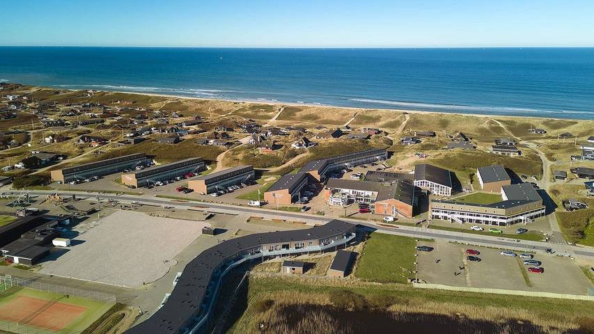 Ferienwohnung für 6 Personen, mit Pool und Terrasse sowie Sauna am Ringkøbing Fjord