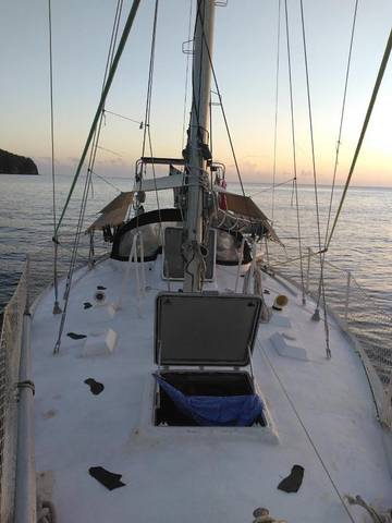 Bateau pour 2 personnes, avec vue et terrasse en Martinique