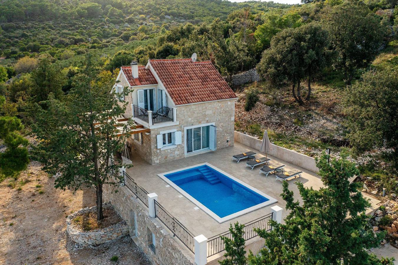 Chalet für 5 Personen in Povlija, Selca und Sumartin, Dalmatien