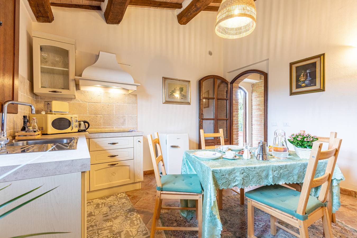 Appartamento intero, Appartamento 'Tuber' con piscina condivisa, Wi-Fi e aria condizionata in San Giovanni d'Asso, Montalcino