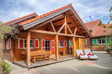 Parc de vacances pour 4 personnes, avec jardin, animaux acceptés à Salem