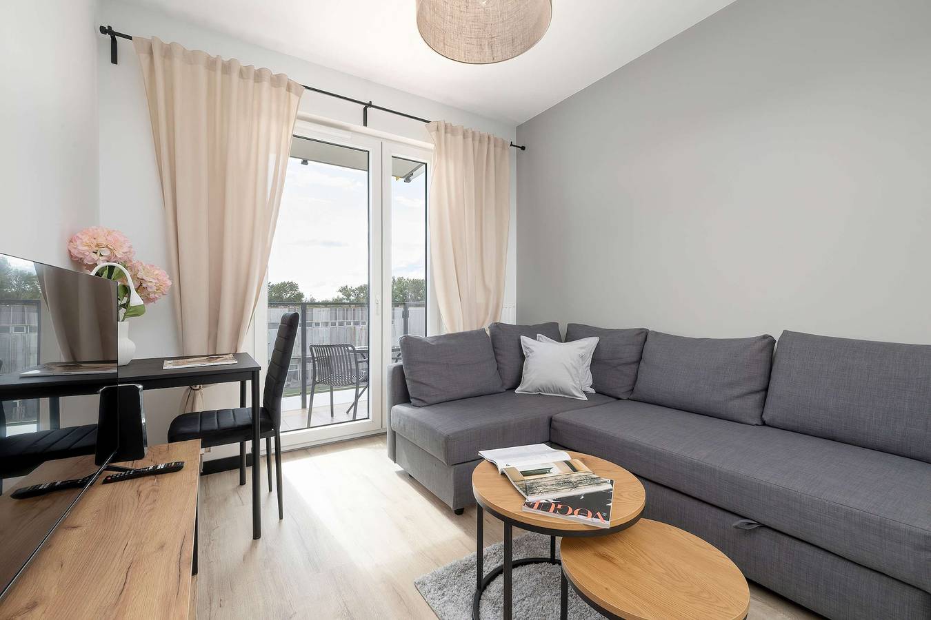 Cały apartament, Modern Apartment with a Balcony | A Place to Work in Chorzów, Śląsk