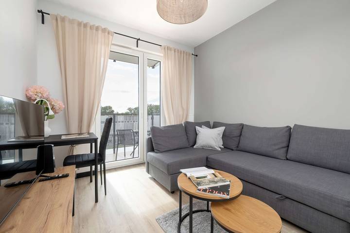 Apartament wakacyjny dla 4 osób, z Ogród w Chorzów