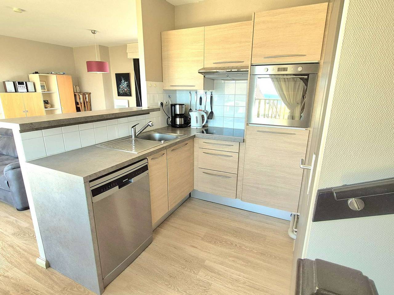 Ganze Wohnung, Familien-Duplex mit Balkonen, Terrassen und Parkplatz in Wimereux, Boulogne-sur-Mer und Umgebung