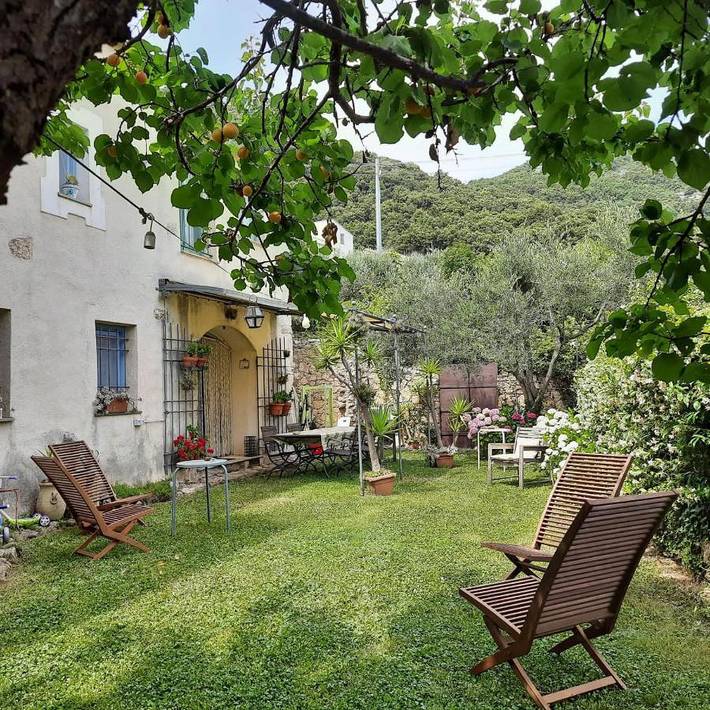 Ferienhaus für 6 Personen, mit Garten und Ausblick