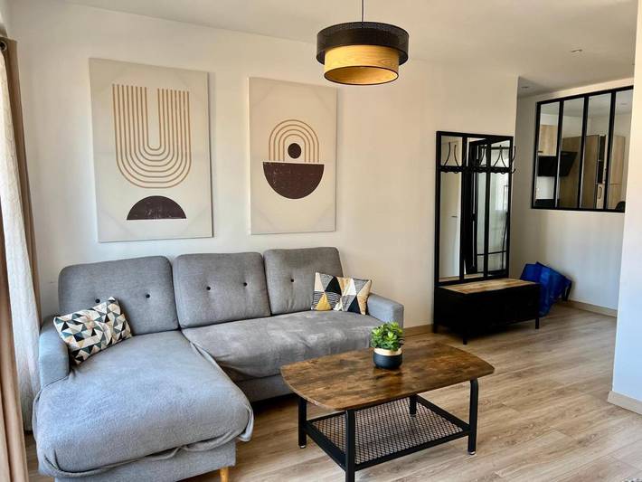 Appartement de vacances pour 6 personnes, avec balcon