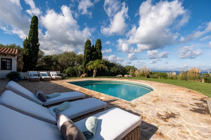 Ferienhaus mit Meerblick für 6 Personen, mit Terrasse und Pool sowie Garten in Colònia de Sant Pere - 4