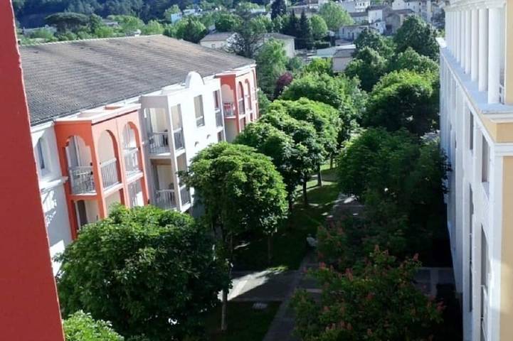 Ganze Wohnung, Studios in Curistes, 4. Stock, mit Balkon, Aufzug und Parkplatz in Lamalou-les-Bains in Lamalou-les-Bains, Béziers und Umgebung