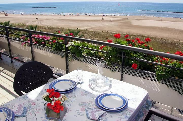 Appartement de vacances pour 4 personnes, avec piscine et balcon - 1