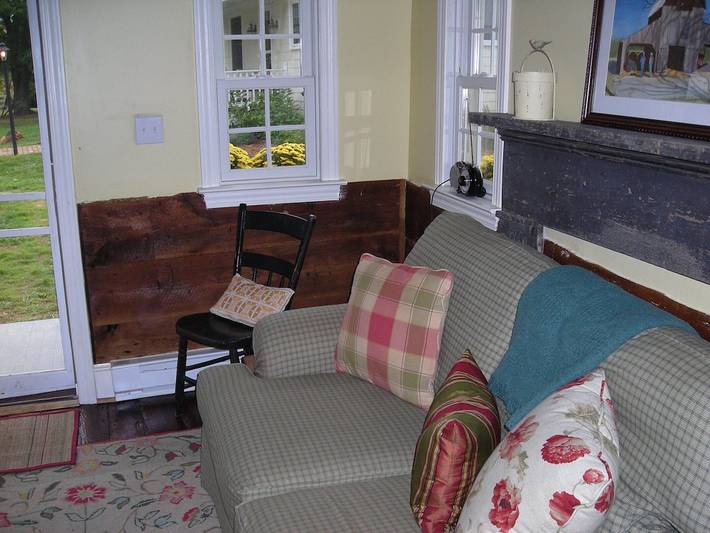 Log cabin for 2 people, with garden, with pets in Virginia