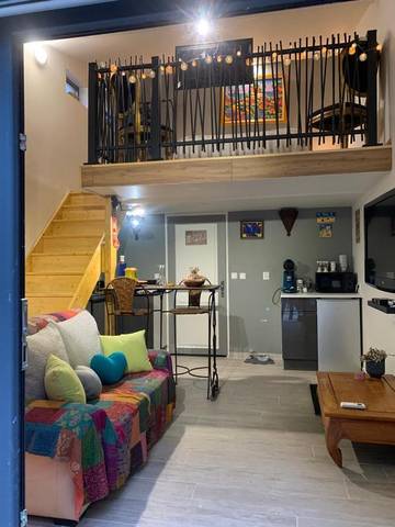 Chambre d’hôte pour 2 personnes, avec jardin et jacuzzi à Le Thor