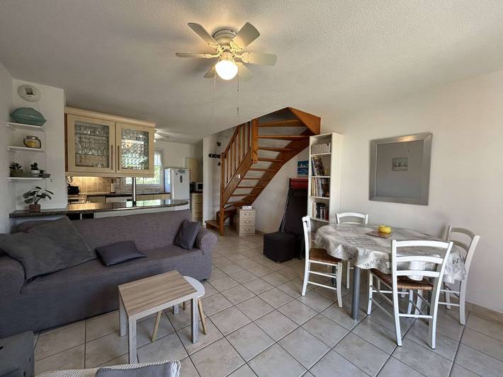 Gîte pour 4 personnes, avec terrasse et piscine dans Office De Tourisme De Narbonne Plage - 3