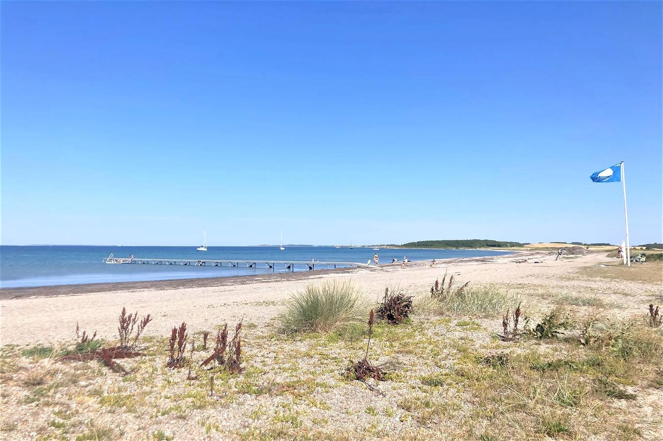 Pet friendly home in Bagenkop with lake view in Bagenkop, Langeland