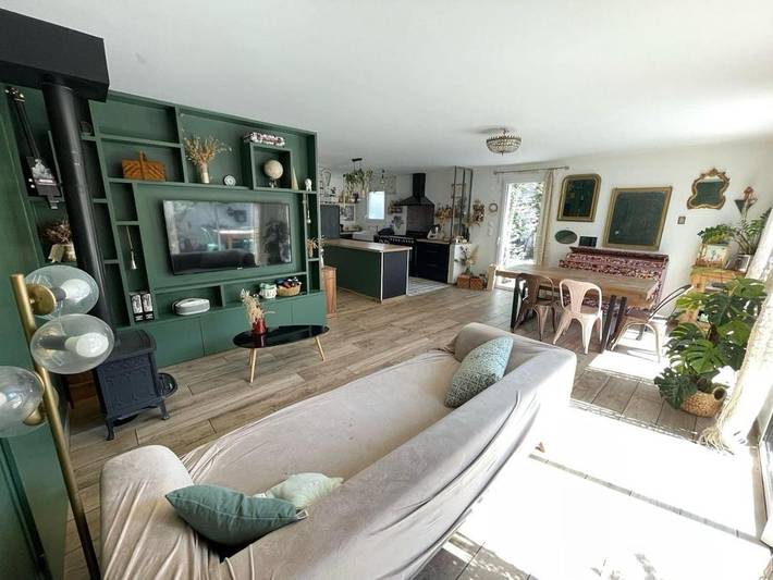 Location de vacances pour 7 personnes, avec jacuzzi et terrasse, animaux acceptés à Craponne