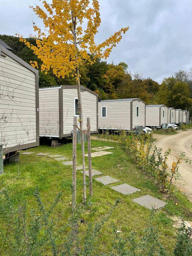 Camping pour 6 personnes, avec jardin ainsi que vue et terrasse dans Luxembourg