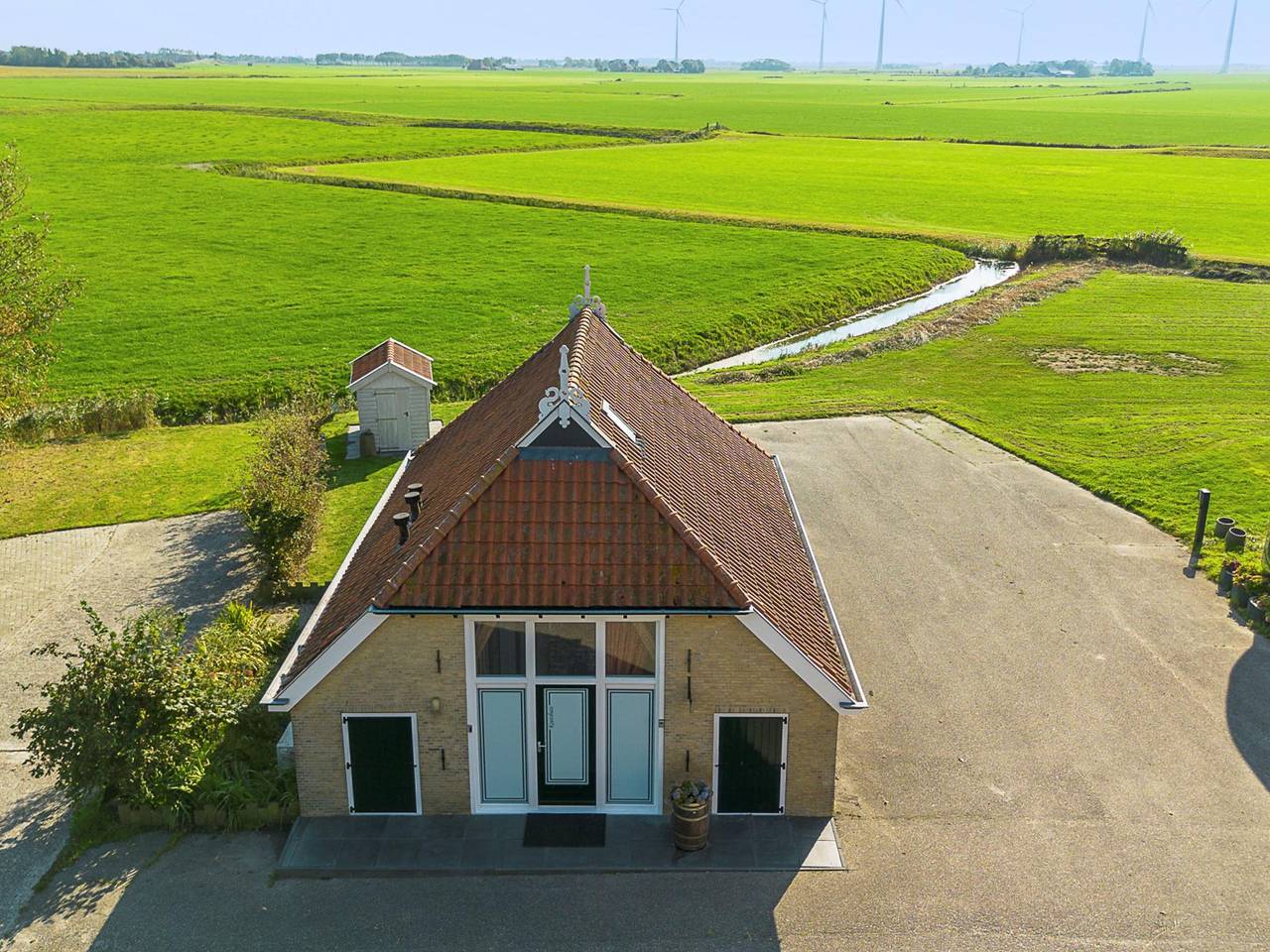 Fantastischer Platz am Watt mit Aussicht in Niederländische Nordsee
