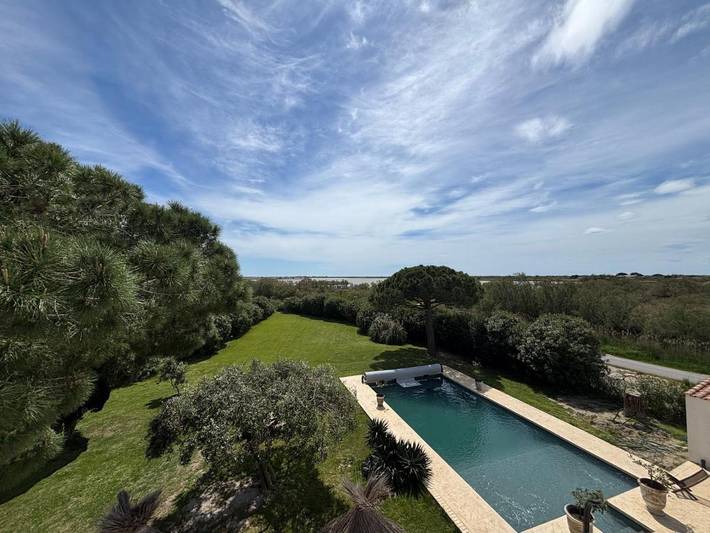 Appartement de vacances pour 2 personnes, avec Balcon et Terrasse ainsi que Jardin et Piscine