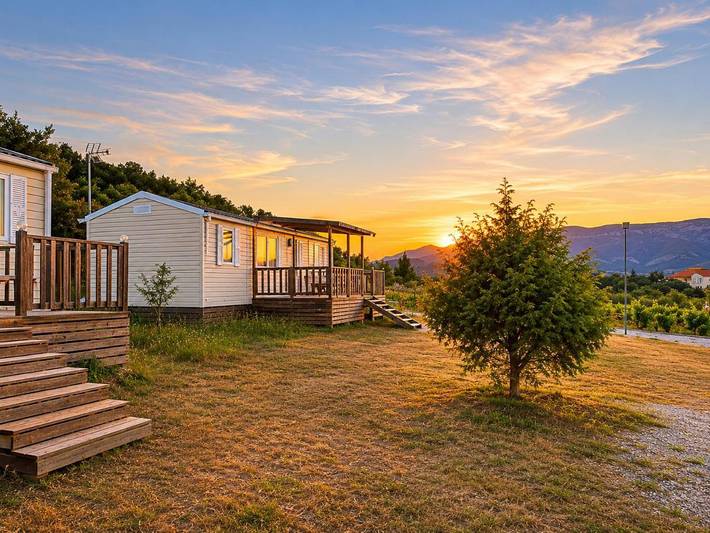 Location de vacances pour 4 personnes, avec Terrasse ainsi que Jardin et Vue à Paziols