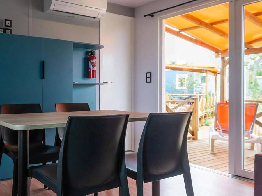 Camping Sunelia Les Sablons - Mobilheim 4 personen - Sunelia Mh Prestige 2 Ch 1 Sdb in Portiragnes Plage, Portiragnes