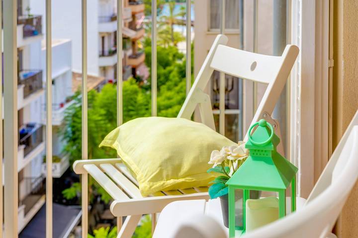 Casa de vacaciones Can Jaume con vistas al mar, Wi-Fi, aire acondicionado y balcón in Puerto de Alcúdia, Alcúdia