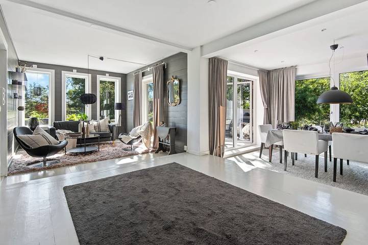 Modernes Haus 15 Minuten vom Zentrum von Stockholm in Nacka, Stockholmer Schärengarten