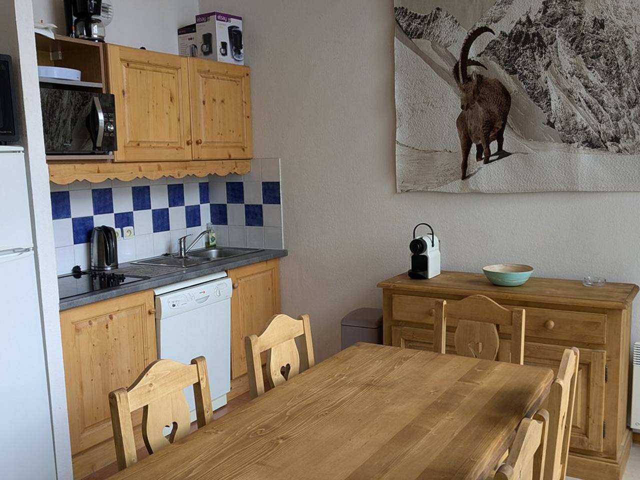 Appartement entier, Duplex lumineux 8 pers, terrasse sud, 150m des pistes - Orcières Merlette in Orcières, Parc national des Écrins