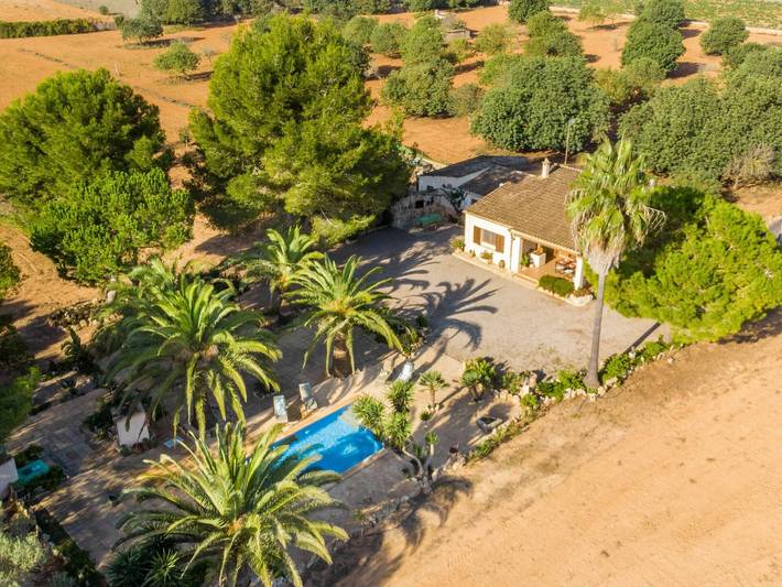 Finca für 6 Personen, mit Terrasse und Garten in Porreres - 2
