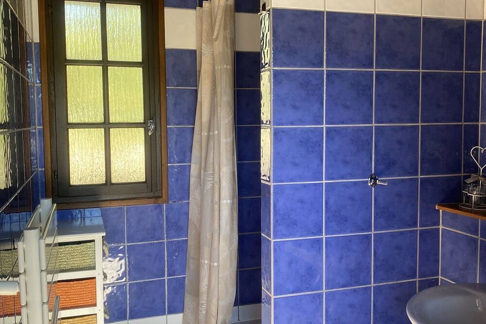 Apartamento entero, La Terrasse-Apartamento-Familiar-Baño privado con ducha-Vista a la Piscina in La Crau, Region de Toulon