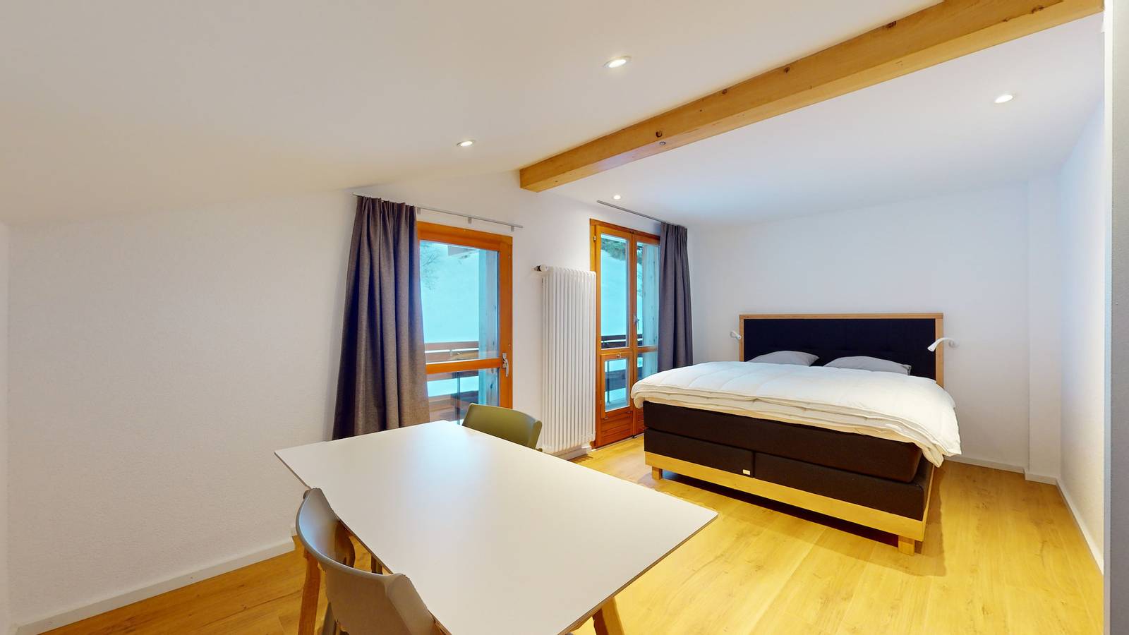 Ganze Wohnung, Chalet de l'Ours Authentic Appart. Chambésy 6 pers in Les Agettes, Walliser Alpen