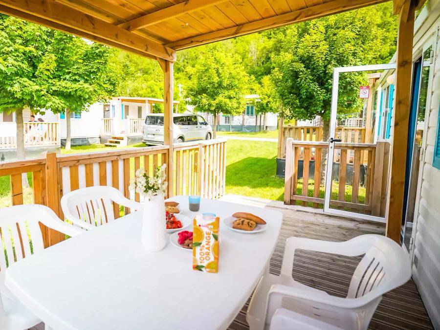 Camping Terme Catez - Mobilheim 7 personen - Mobil Home 4 Zimmer 7 Personen in Rann, Untersteiermark