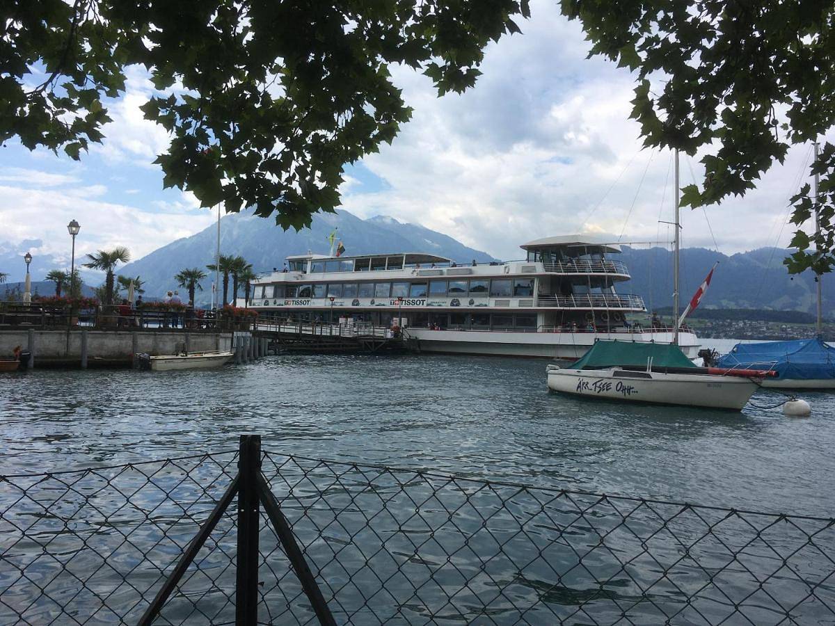 Haus der Schwalbe in Oberhofen am Thunersee, Thunersee