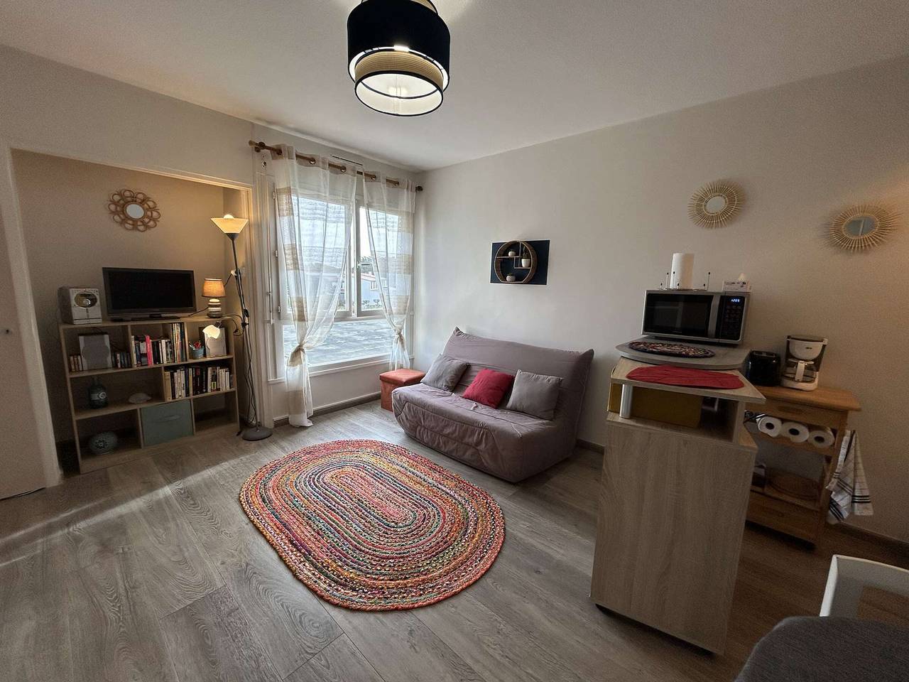 Appartement entier, Studio à 100m de la plage pour 3 pers avec lave-linge in Saint-Jean-de-Monts, Vendée