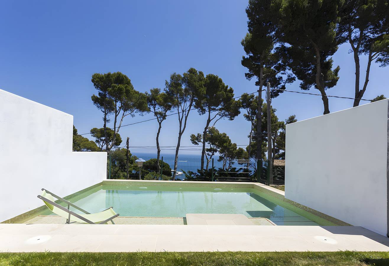 Ferienhaus 'Ona' mit Balkon und Wlan in Platja del Golfet (Palafrugell), Palafrugell