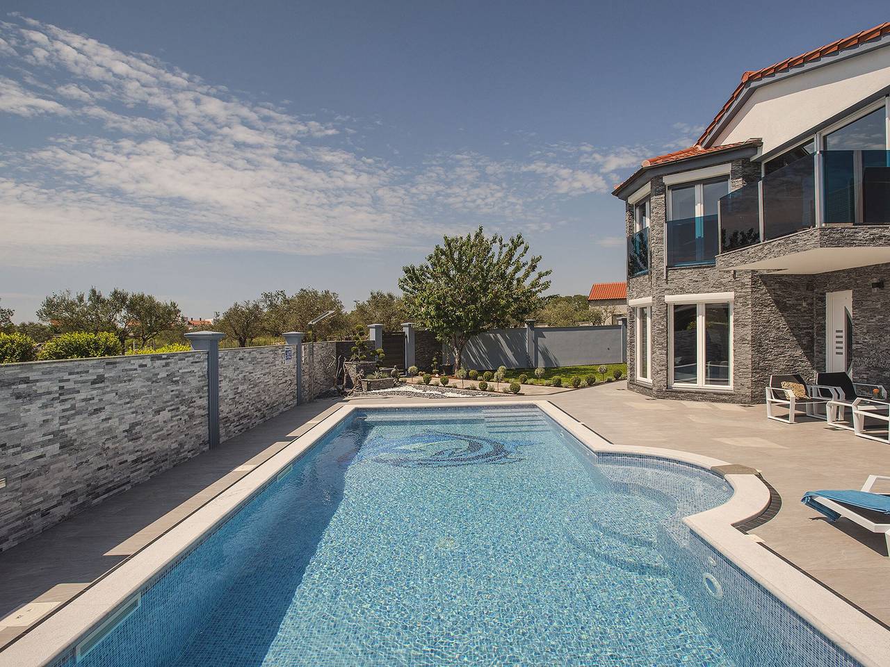 Villa in Fažana nahe Strand mit Pool in Fazana, Südküste Istrien