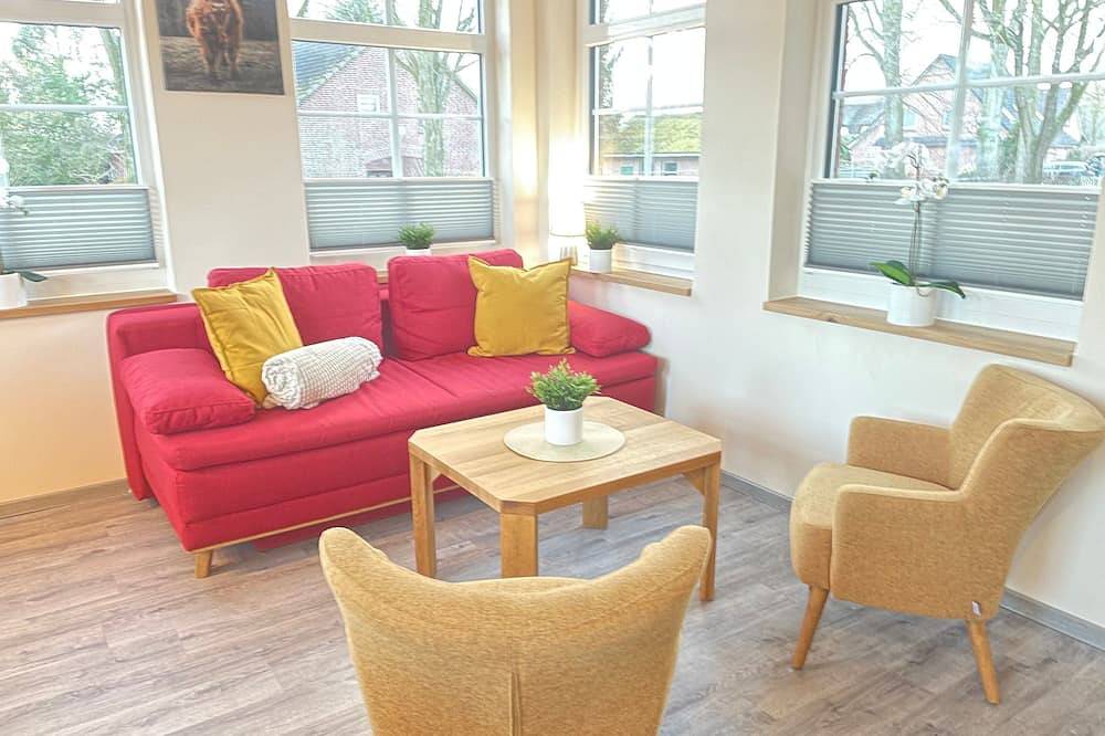 Ganze Wohnung, Ferienwohnung/App. für 4 Gäste mit 50m² in Elmlohe in Geestland, Cuxland