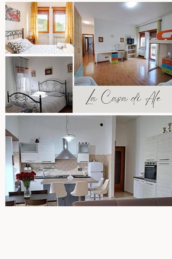 Ferienwohnung für 8 Personen, mit Balkon und Ausblick in Marino
