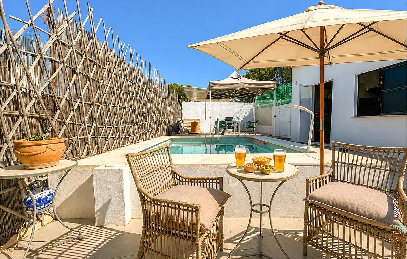 Gemütliche Wohnung mit WLAN, Klimaanlage, Pool und Parkplatz in Abarán, Murcia Binnenland