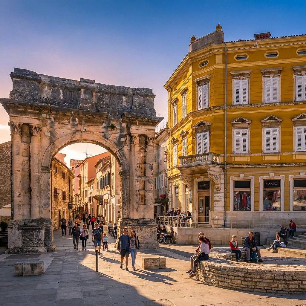 Ganze Wohnung, Cosy old town apartment in Pula-Medulin, Pula